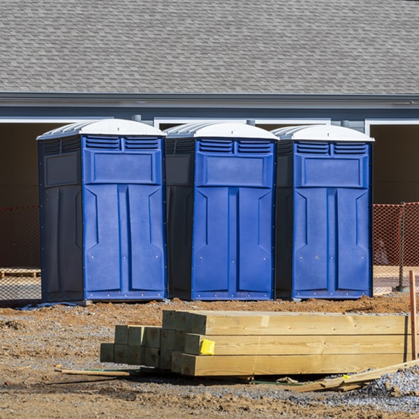 how do you ensure the portable toilets are secure and safe from vandalism during an event in Mooringsport